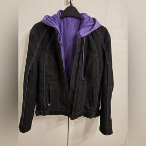 Women's Revolution Gear Biker Motorcycle Jacket